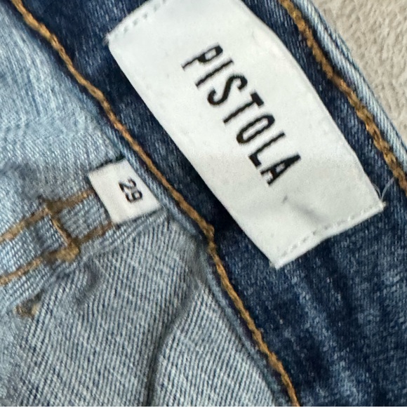Pistola distressed raw hem skinny ankle jeans ❤️ - Picture 7 of 8